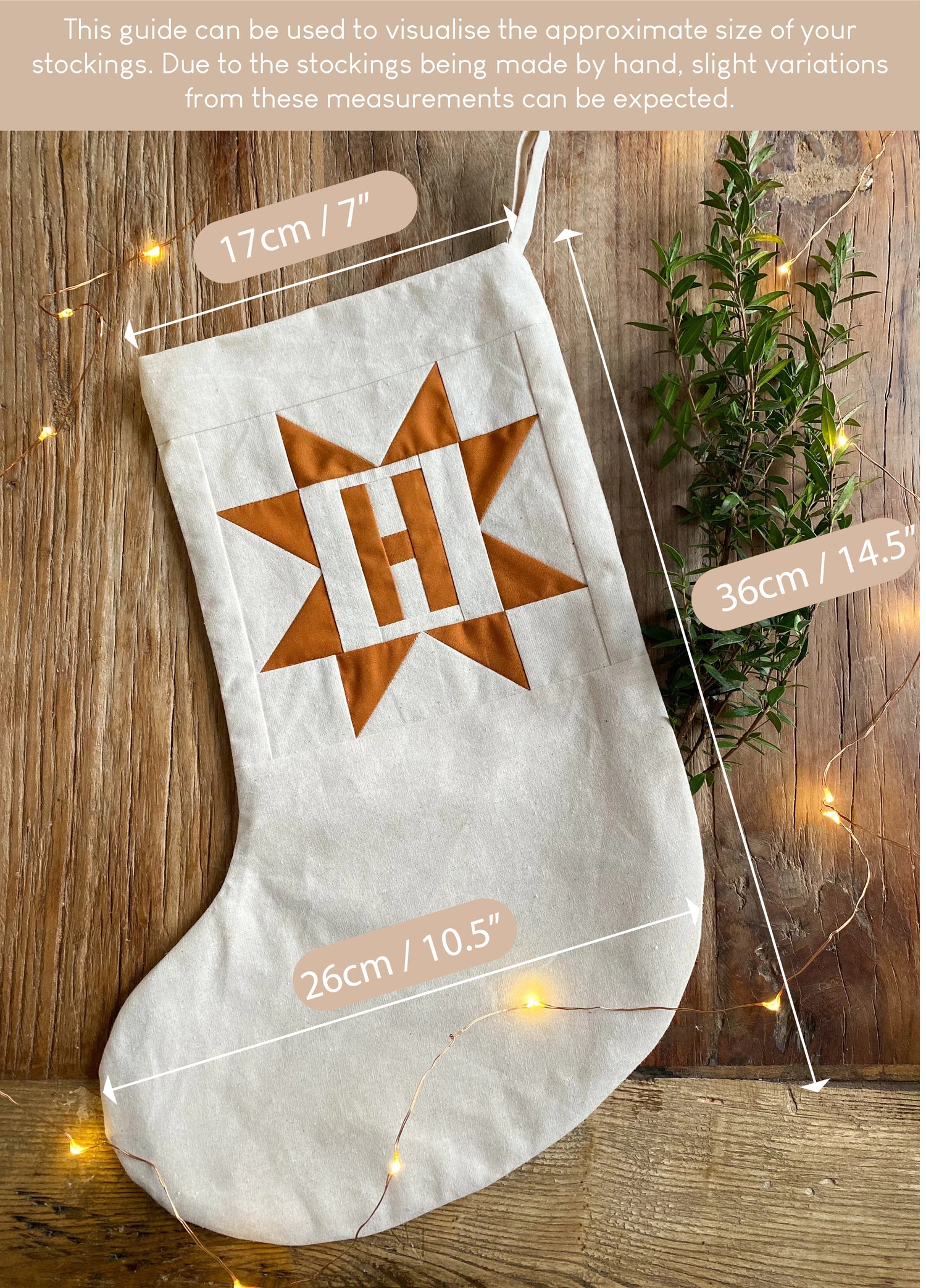 Home for Christmas Stocking Pattern (Paper)