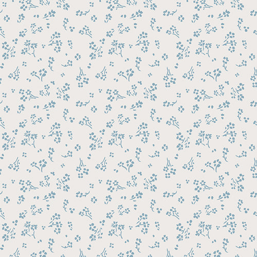 Sprinkled Florets Cloud - True Blue by Art Gallery Fabrics