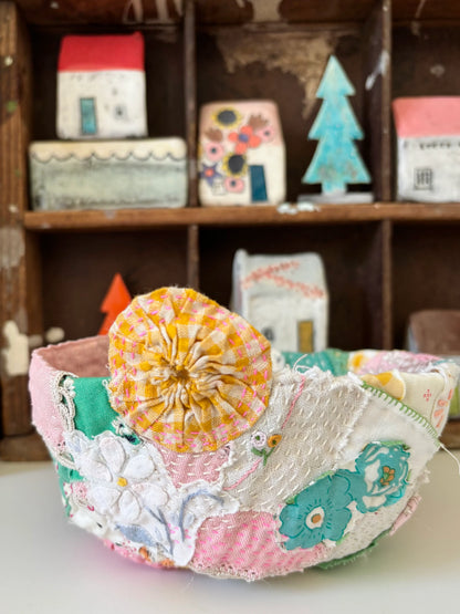 Textile Pinch Pot Pattern - Sew Be Home