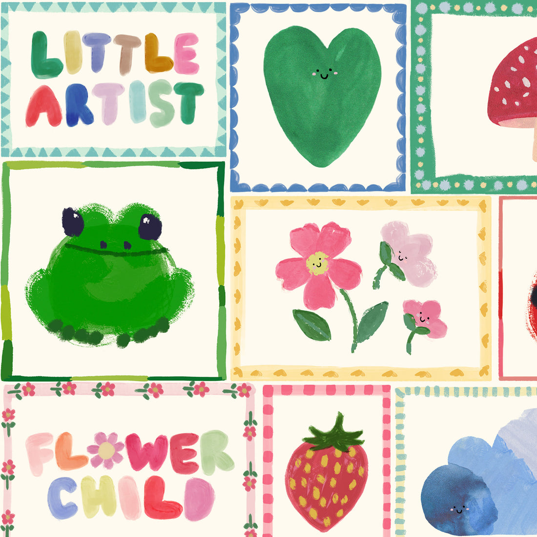 Patchwork Rainbow - Patchwork Collection by Lewis & Irene