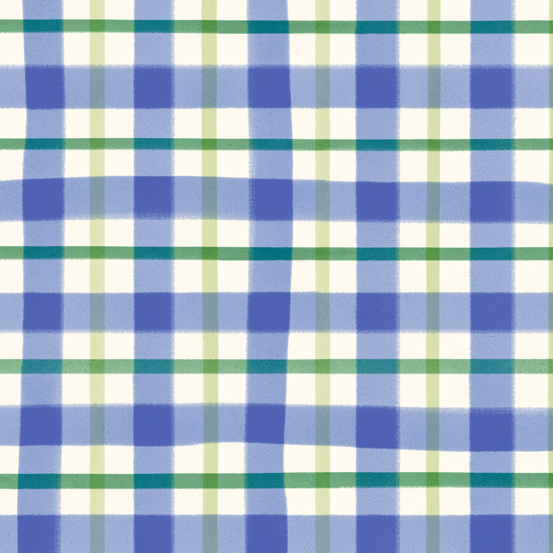 Blueberry Jam Check - Patchwork Collection by Lewis & Irene