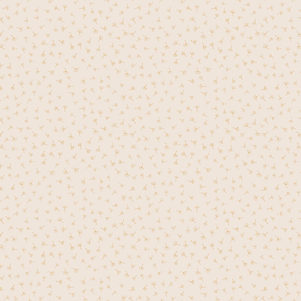 Dandelions Light Khaki - Guess How Much I Love You by Clothworks