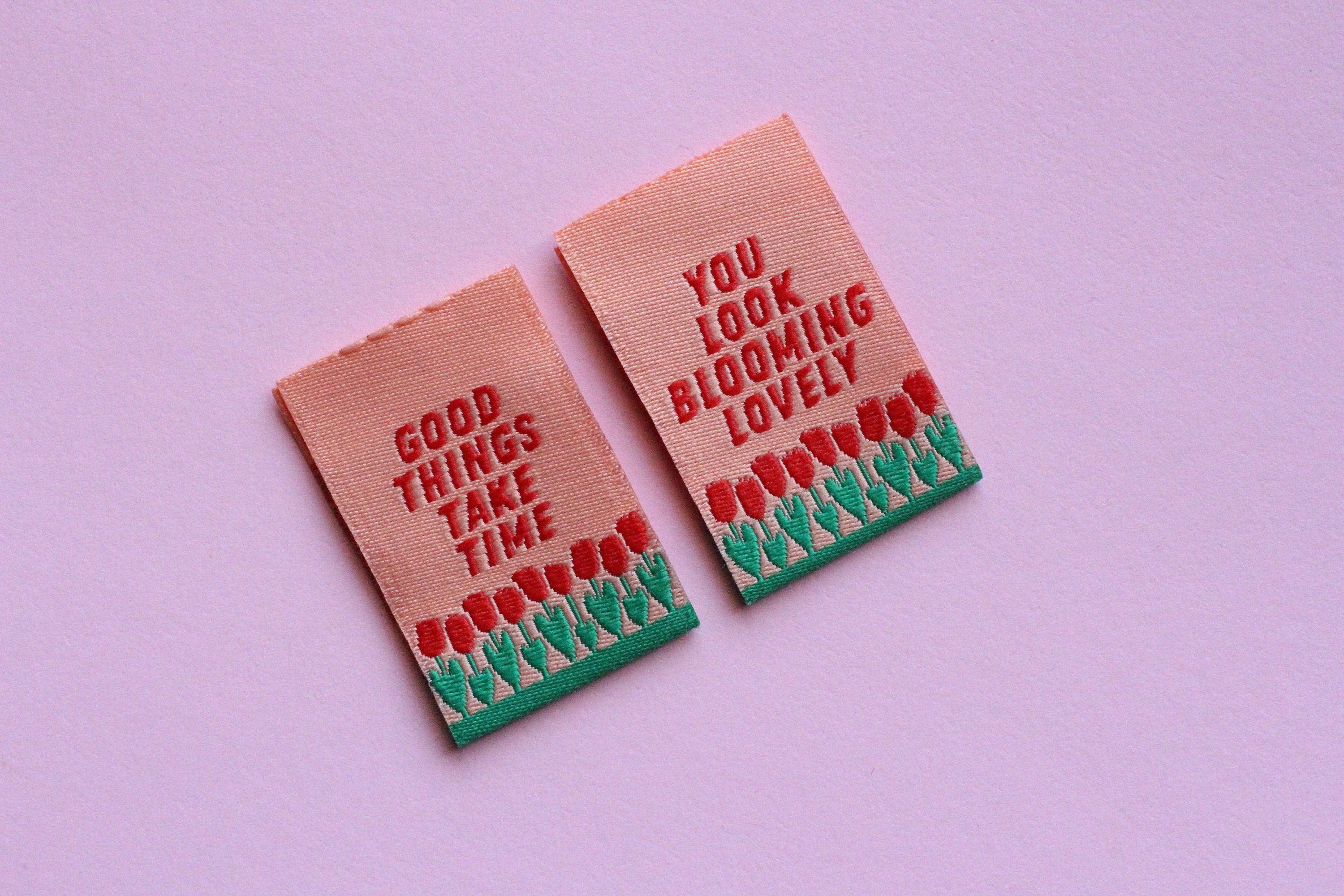 You Look Blooming Lovely Labels - Cosy Club Handmade