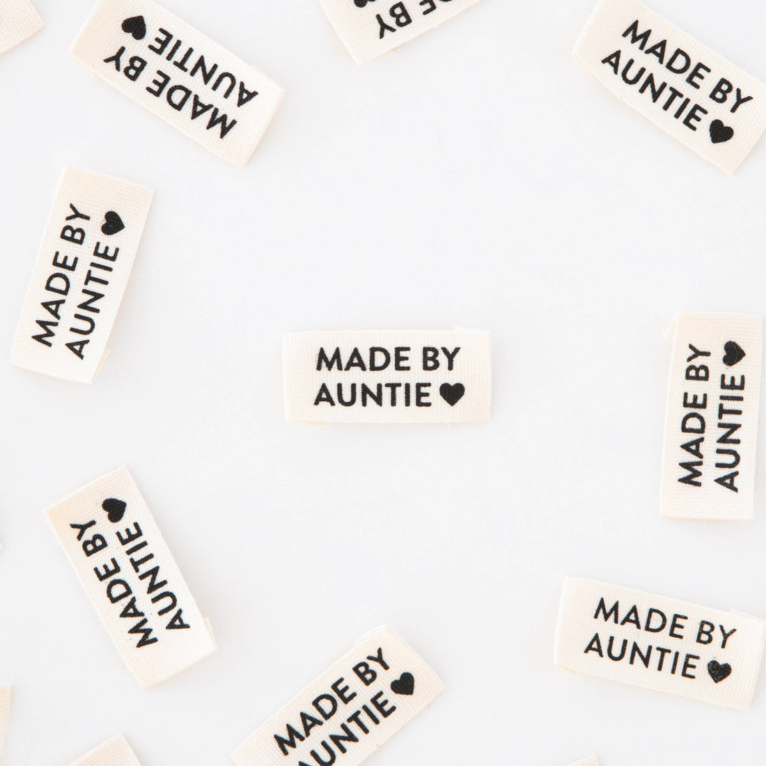 Made by Auntie Labels - Sarah Hearts