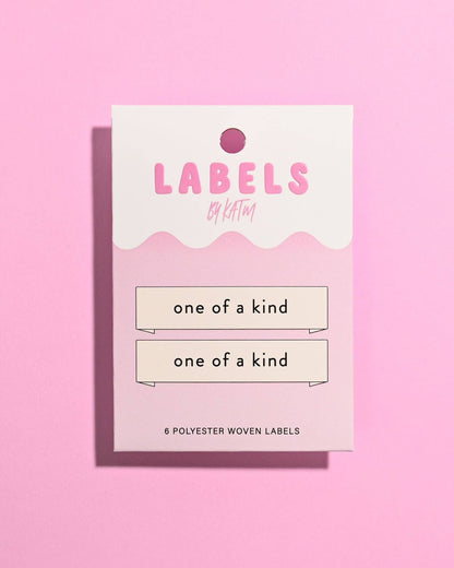 One Of A Kind Woven Labels - Kylie and the Machine