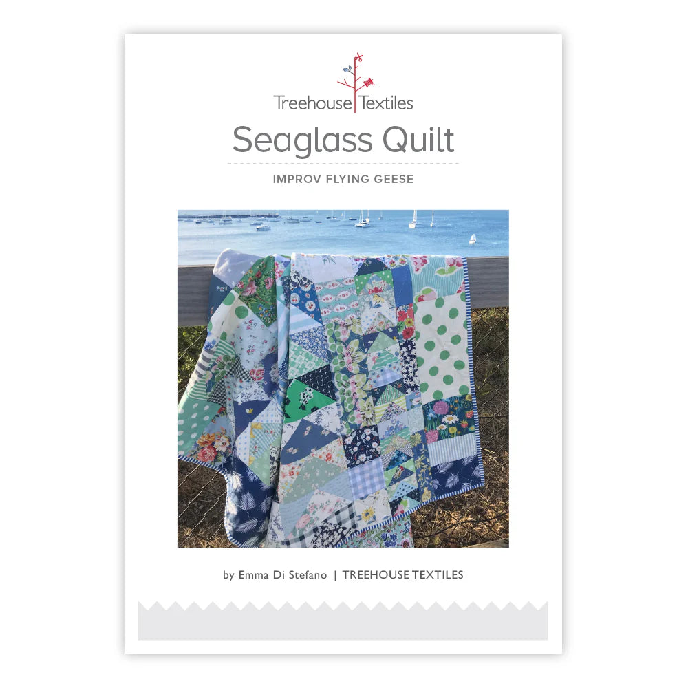Seaglass Quilt Pattern - Treehouse Textiles