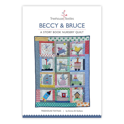 Beccy &amp; Bruce Quilt Pattern - Treehouse Textiles
