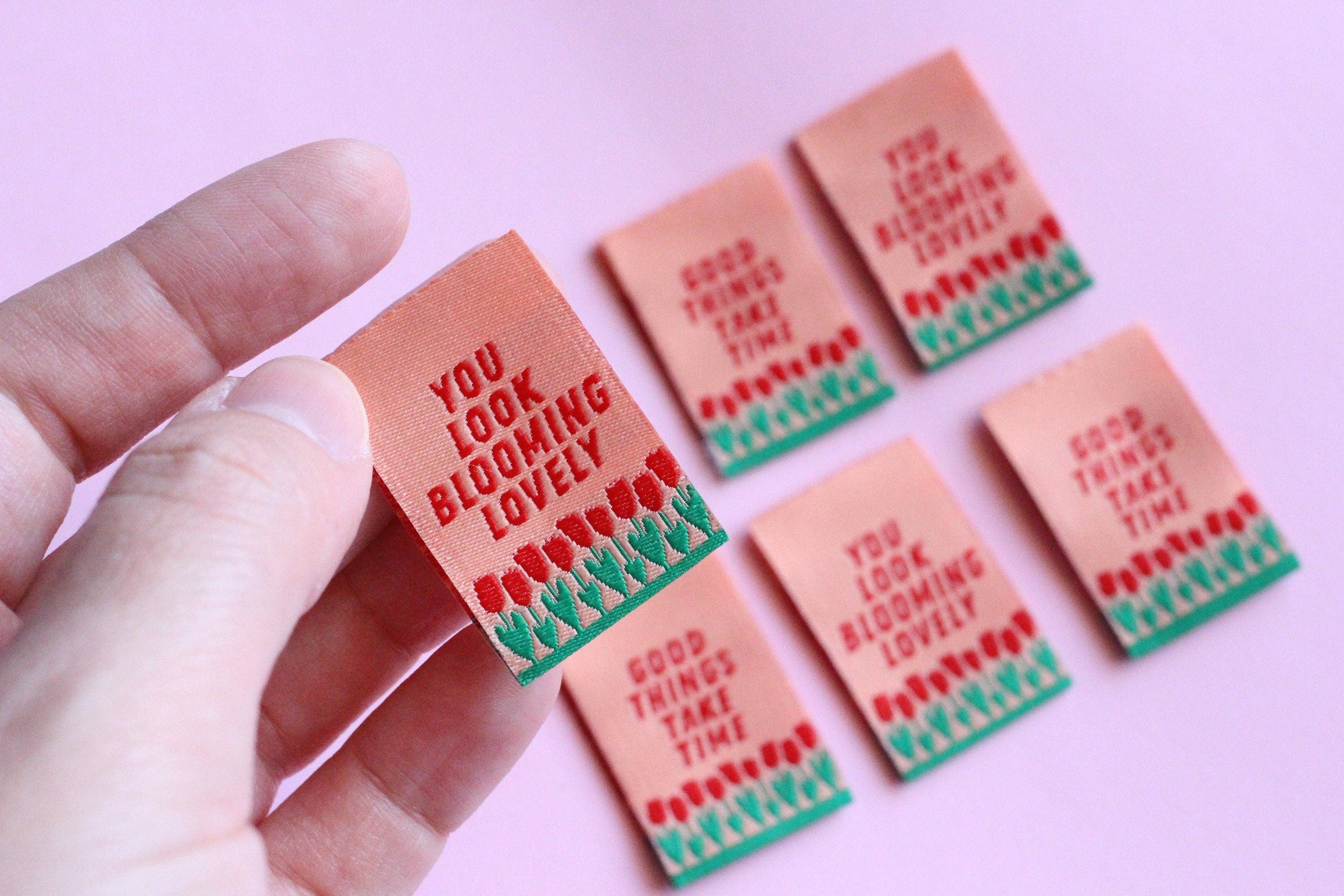 You Look Blooming Lovely Labels - Cosy Club Handmade