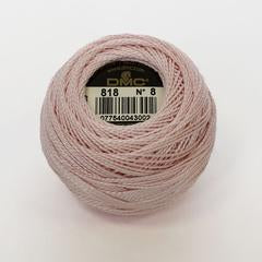 DMC Perle Cotton Thread No 818 | Baby Pink