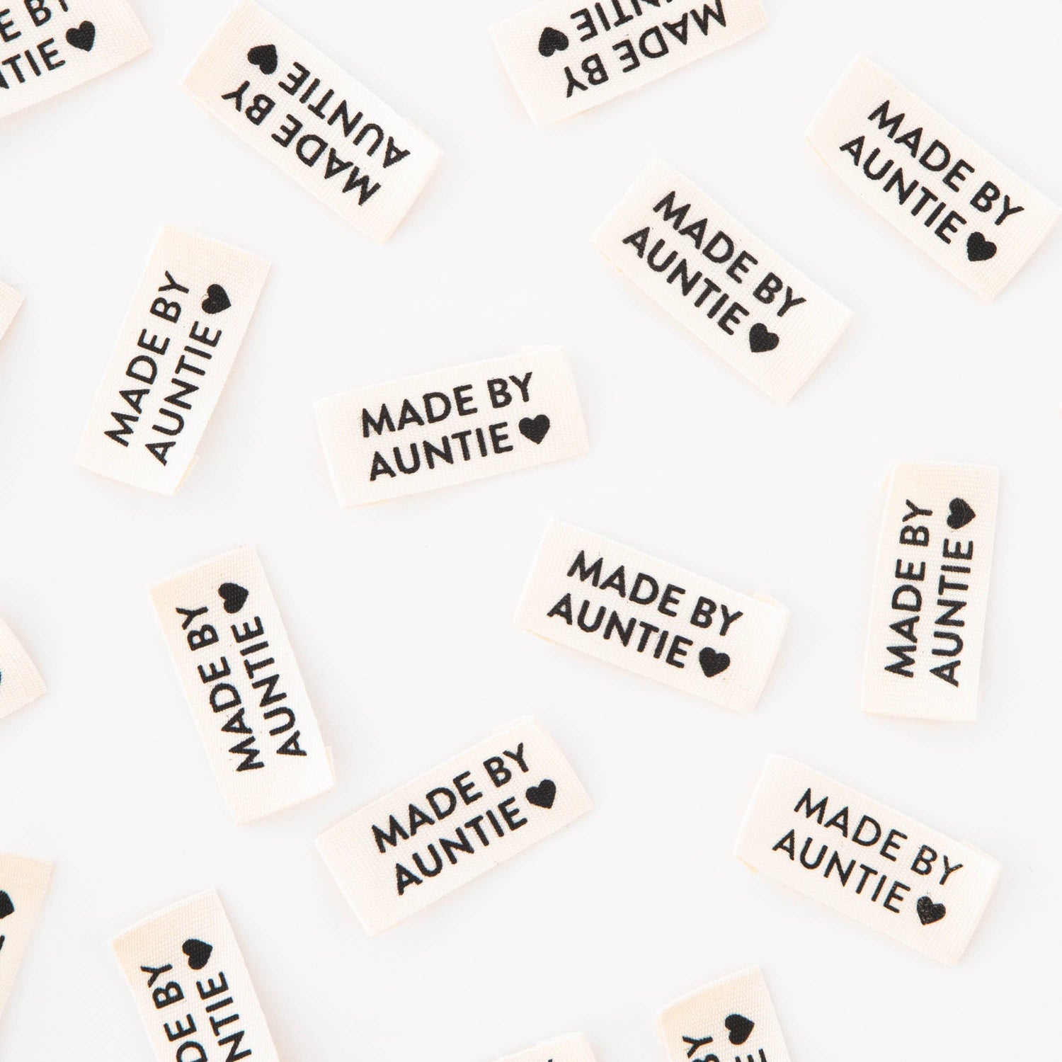Made by Auntie Labels - Sarah Hearts