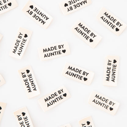 Made by Auntie Labels - Sarah Hearts