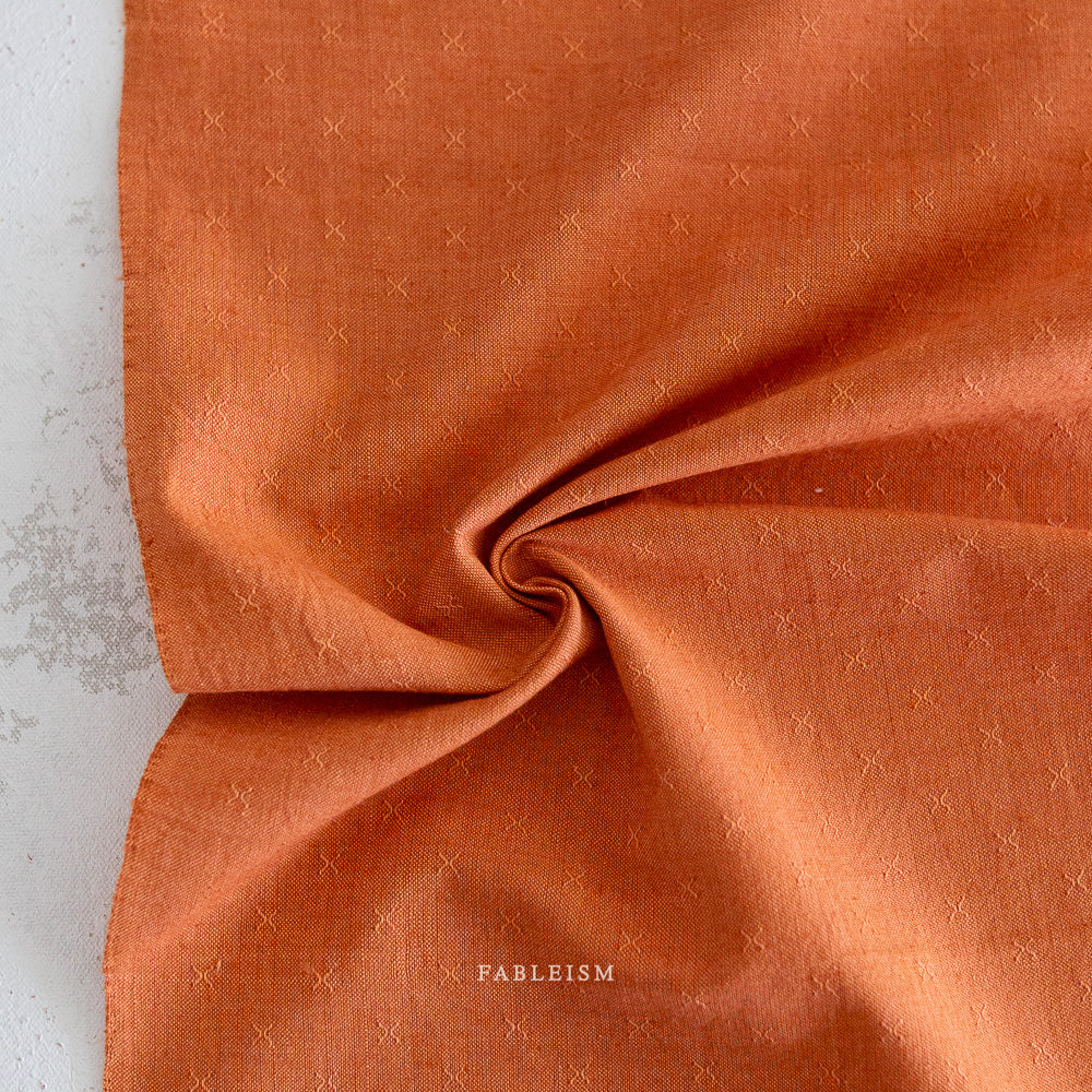 Pumpkin - Sprout Wovens by Fableism