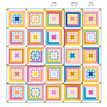 Load image into Gallery viewer, Cabin Nights Quilt Paper Pattern - Prairie Quilt Co
