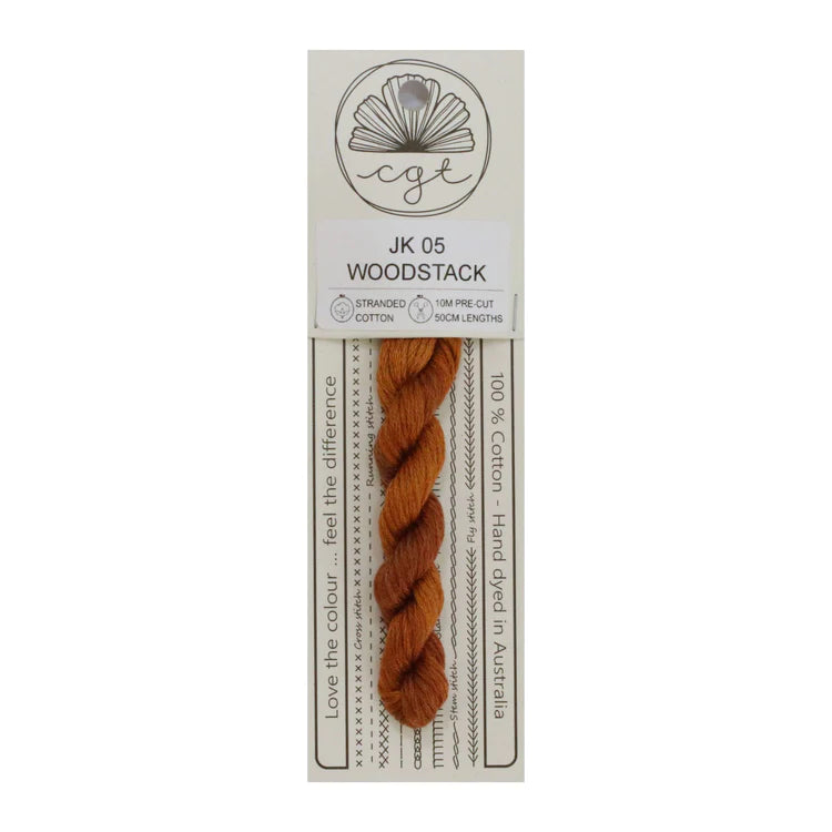JK05 Woodstack Stranded Cotton - Cottage Garden Threads