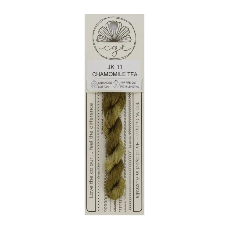 JK11 Chamomile Tea Stranded Cotton - Cottage Garden Threads