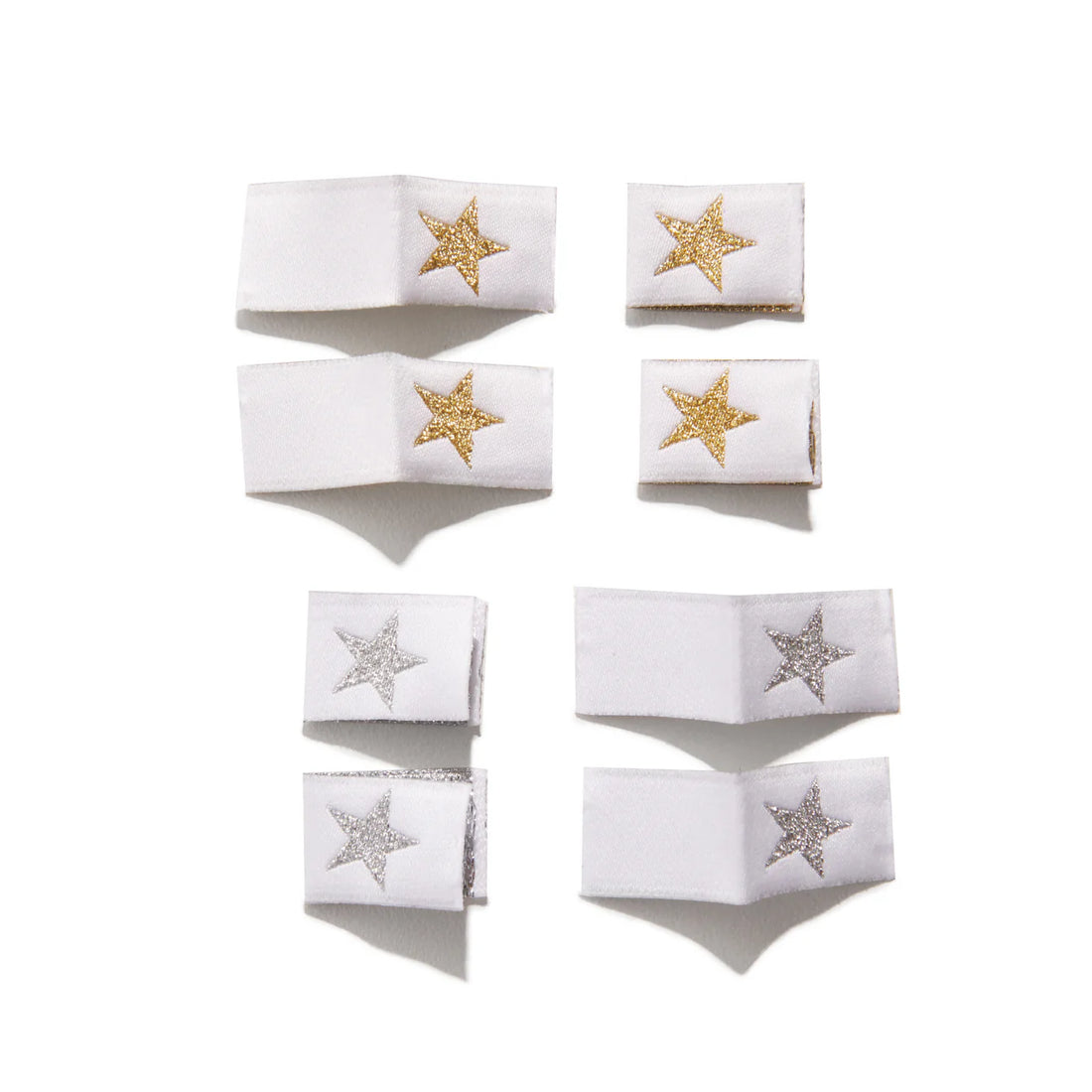 SOHMO Sew-in Labels - Metallic Stars