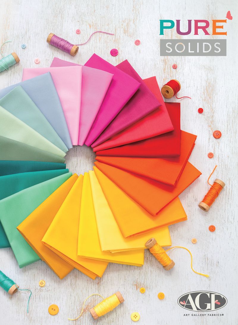 *NEW 2026* Pure Solids Colour Card (227 Colours)  - Art Gallery Fabrics