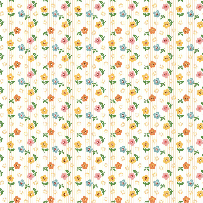 Sugar Petals Multi - Flower Market by Poppie Cotton