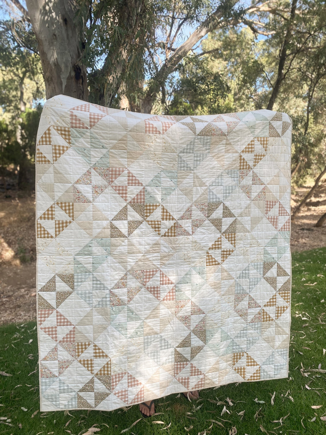 Garden Walk Ramona Throw Quilt Kit - Penelope Handmade
