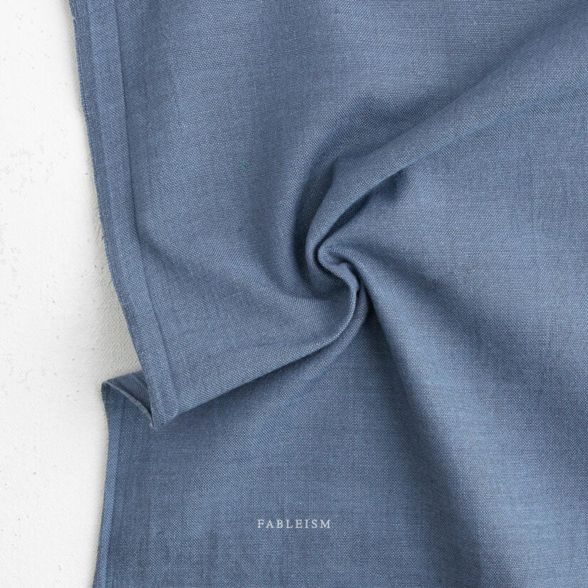 French Blue - Watercolor Wovens by Fableism