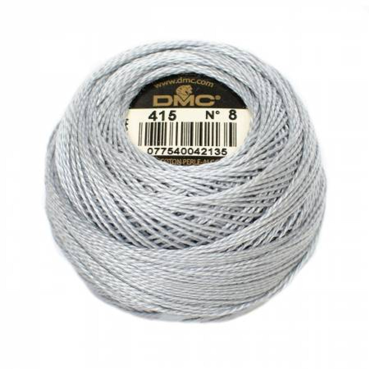 DMC Perle Cotton Thread No 415 | Pearl Gray