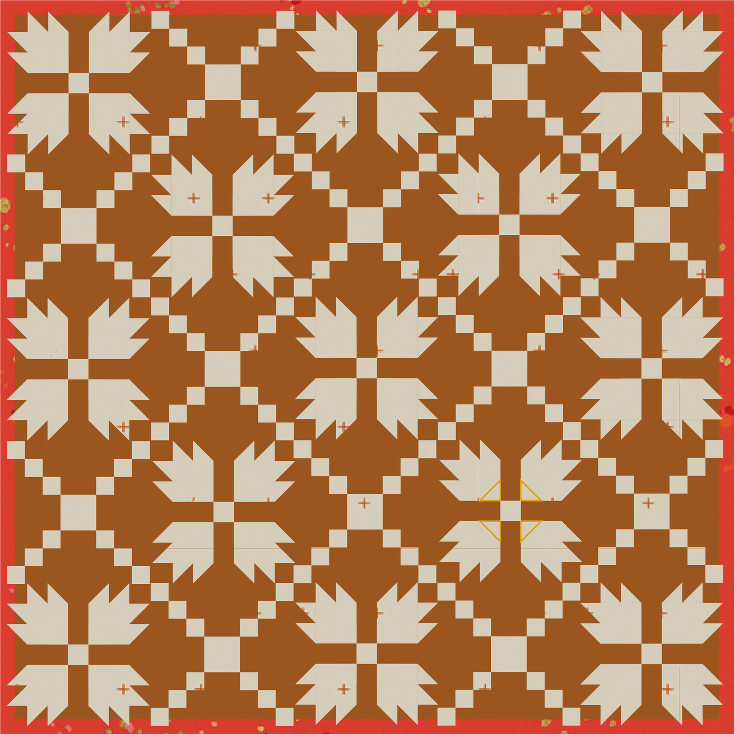Archie Quilt Kit (Gingerbread) - Penelope Handmade