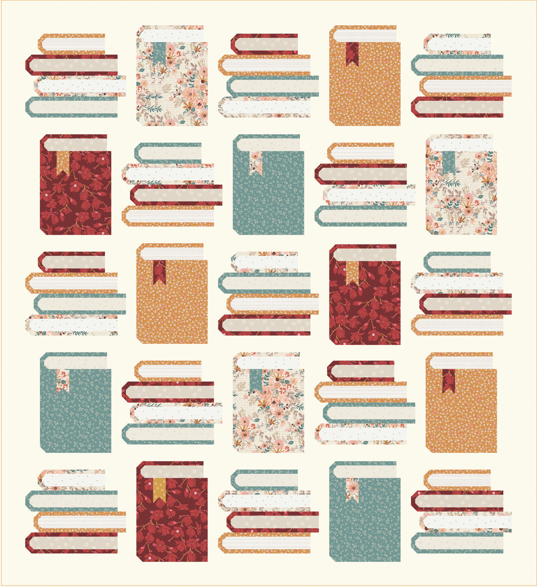 Nostalgia Book Nook Quilt Kit - Pen & Paper Patterns