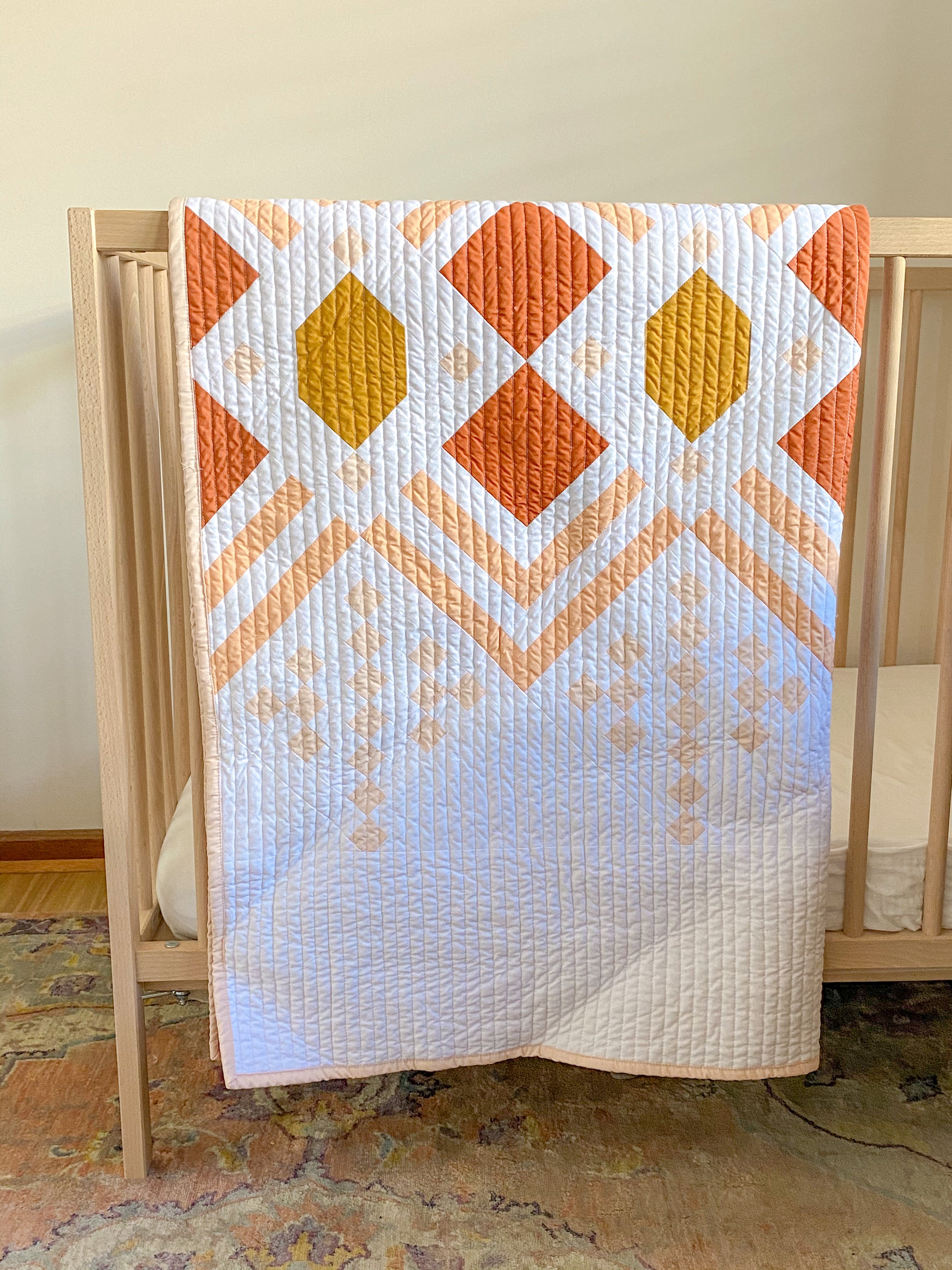 Autumn Deco Baby Quilt