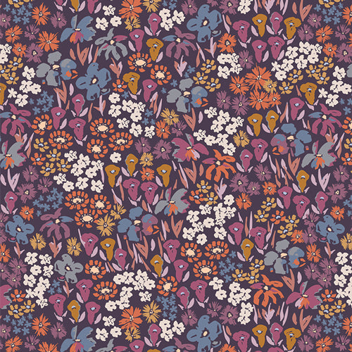 Bloomkind Meadow Dusk - Dusk Fusion by Art Gallery Fabrics