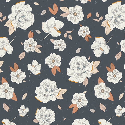 Magnolia Dreams Night - Gayle Loraine by Art Gallery Fabrics