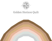 Load image into Gallery viewer, Golden Horizon Quilt Pattern
