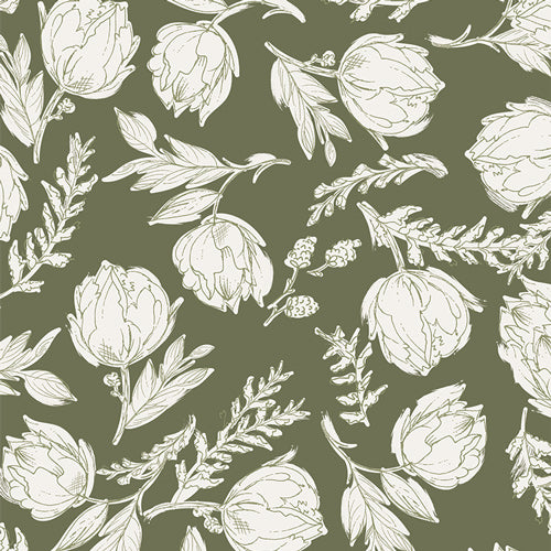Unruly Terrace Earth - Gathered by Art Gallery Fabrics
