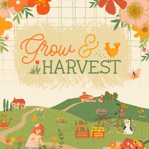 Grow &amp; Harvest by Alexandra Bordallo - 11 x Fat Quarters