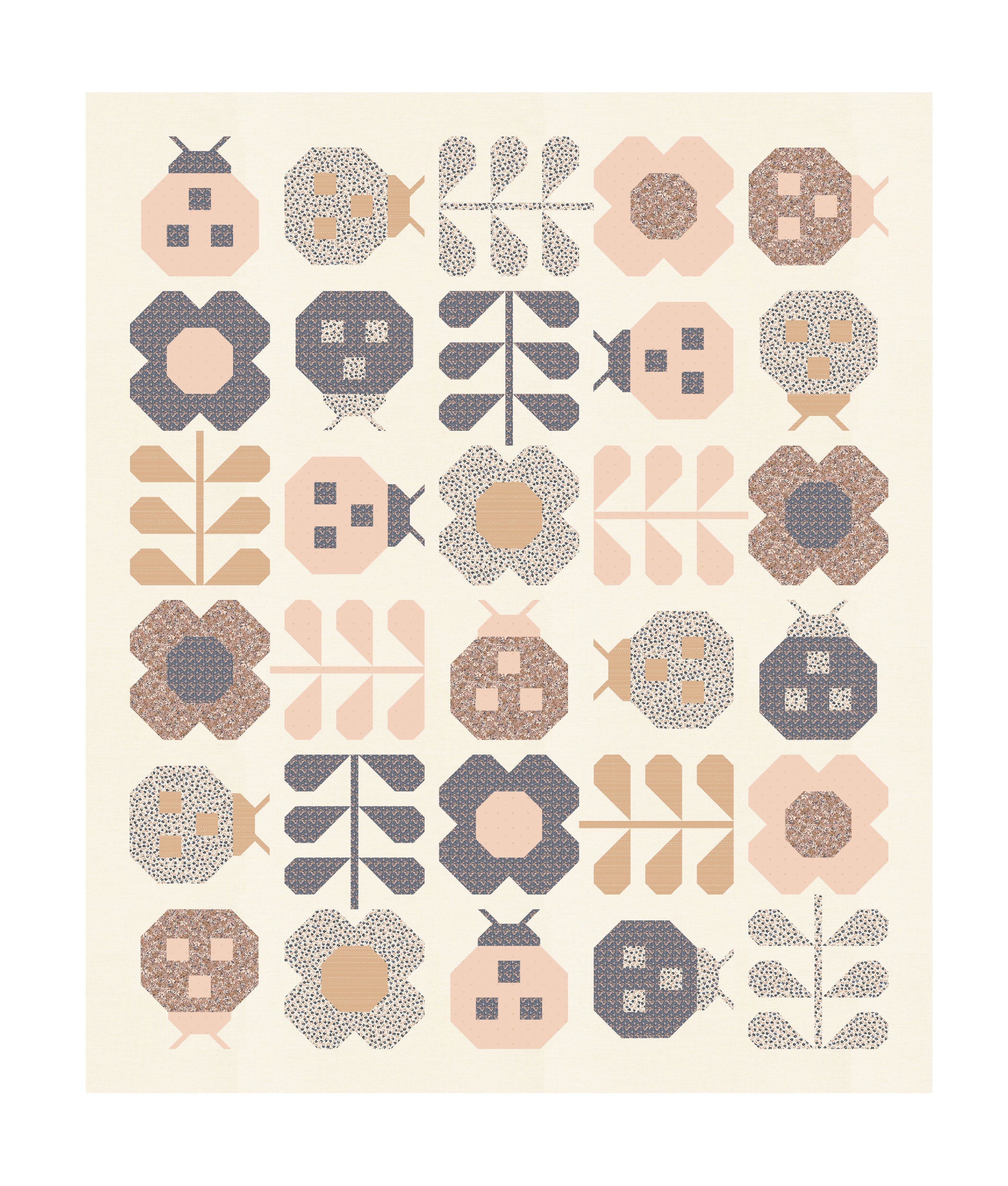 Hello Spring Quilt Kit - Pen &amp; Paper Patterns