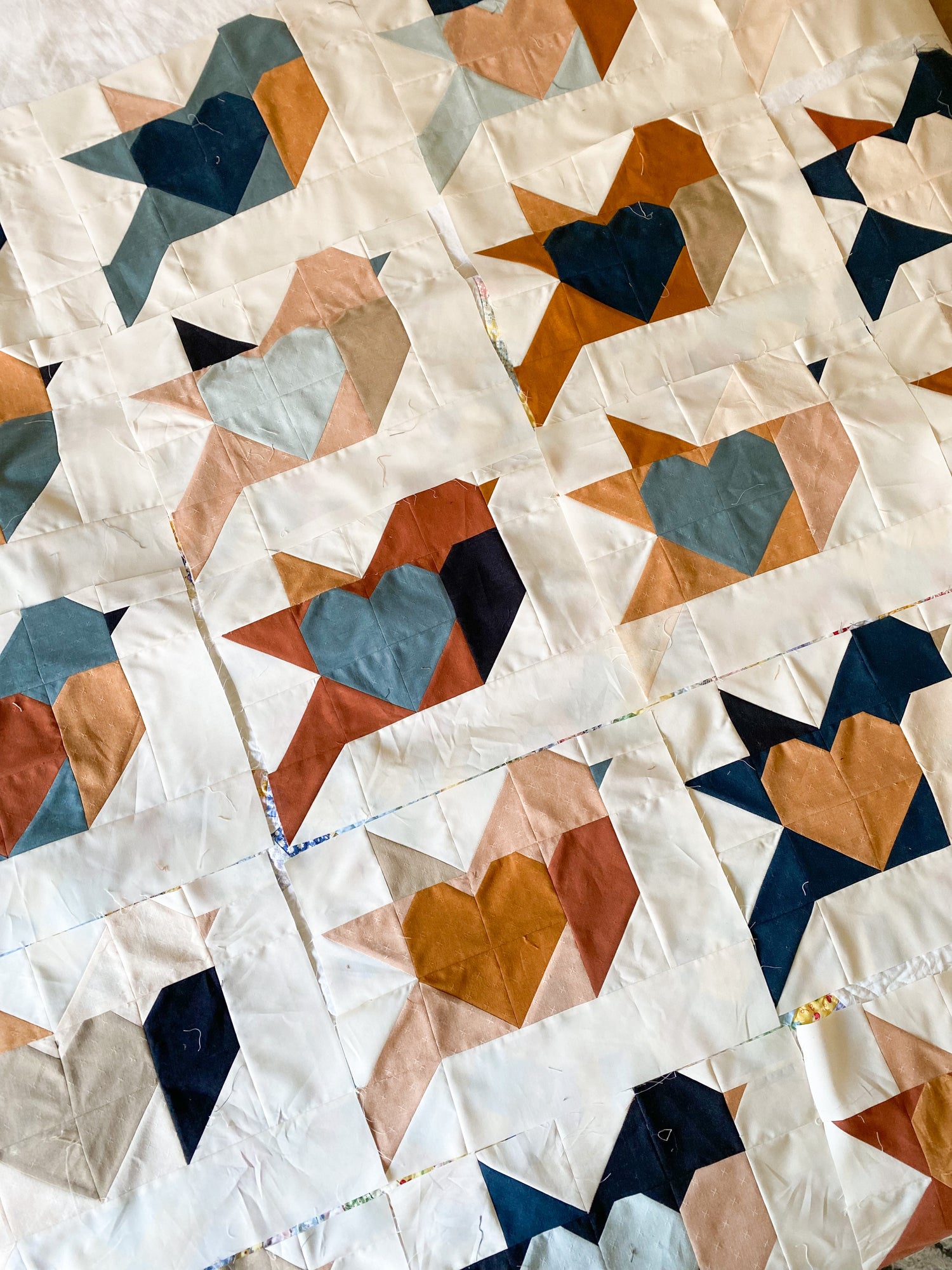Lovebirds Quilt Kit - White Plains Quilts