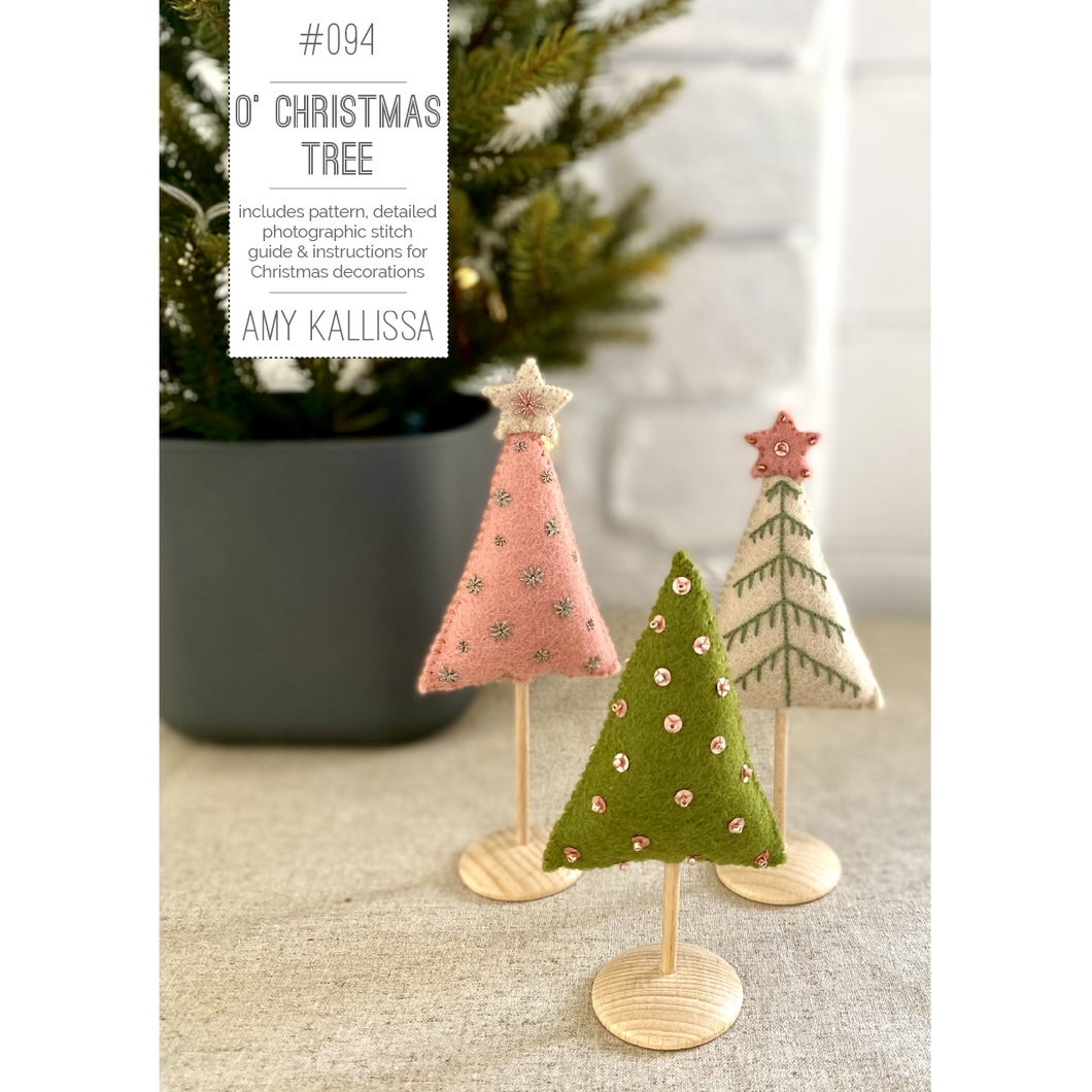 O'Christmas Tree Pattern - Amy Kallissa