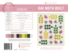 Load image into Gallery viewer, Oak Moth Quilt Paper Pattern - Pen &amp; Paper Patterns
