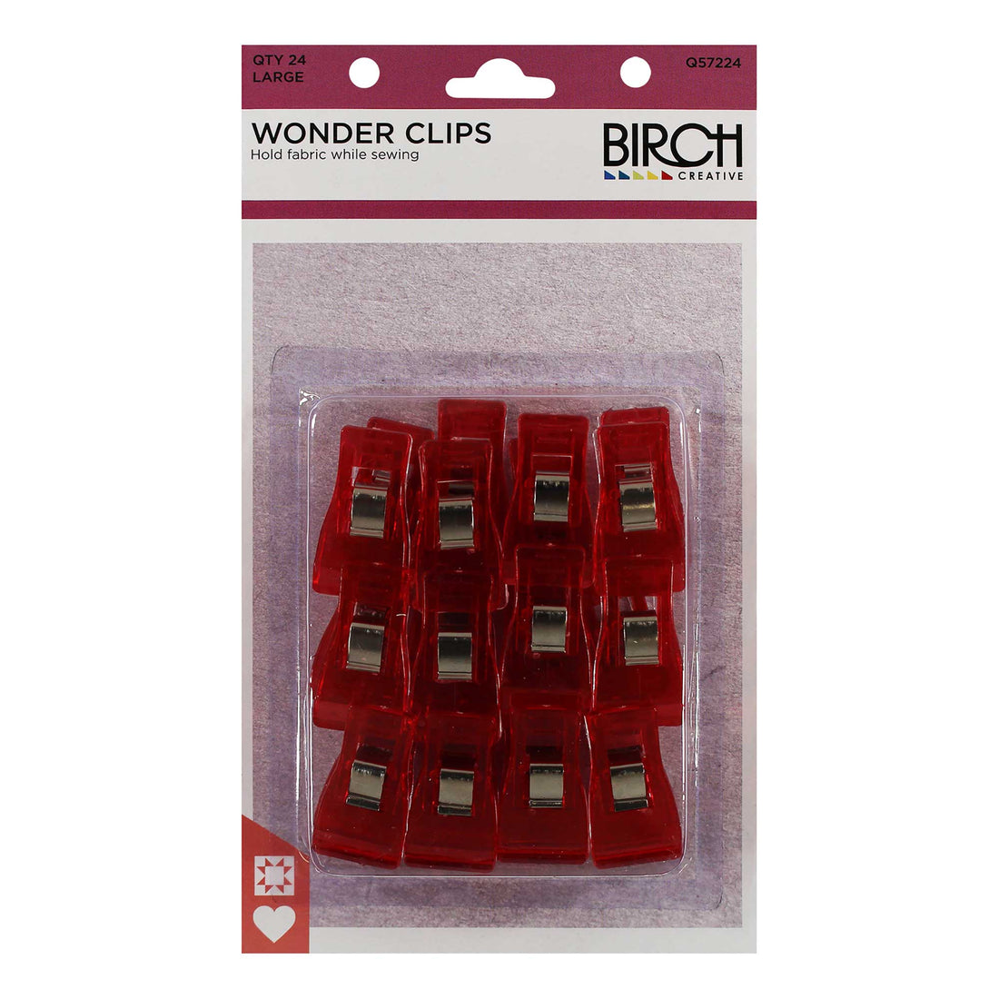 Birch Wonder Clips - Large | 24 Pack