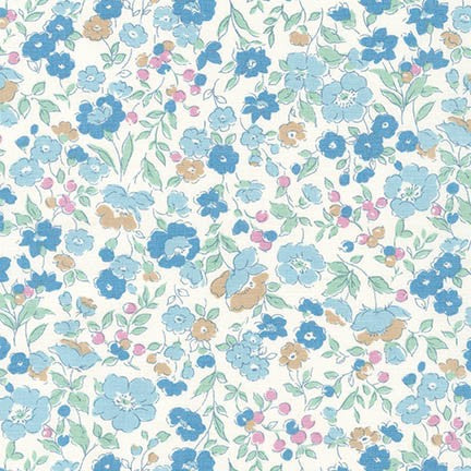 Petite Garden Blue - Sevenberry by Robert Kaufman
