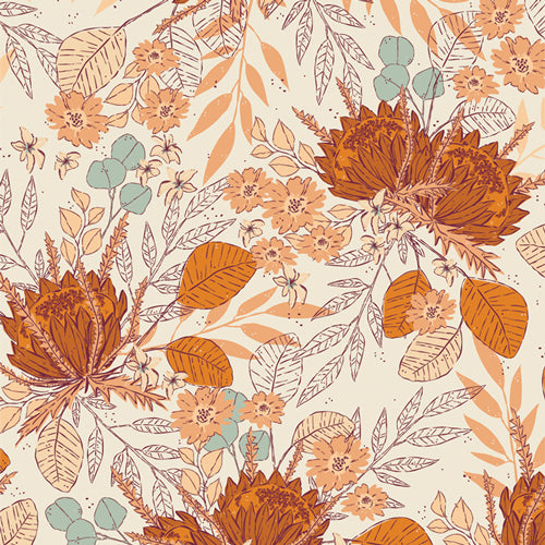 Seasonal Bouquet Hay - Season & Spice by Art Gallery Fabrics