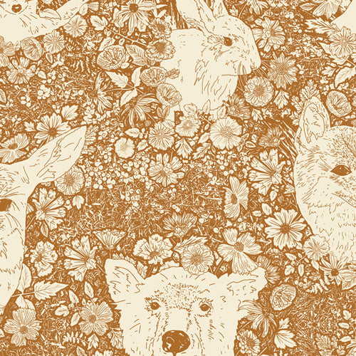 Wandering with Doe - The Open Road by Art Gallery Fabrics