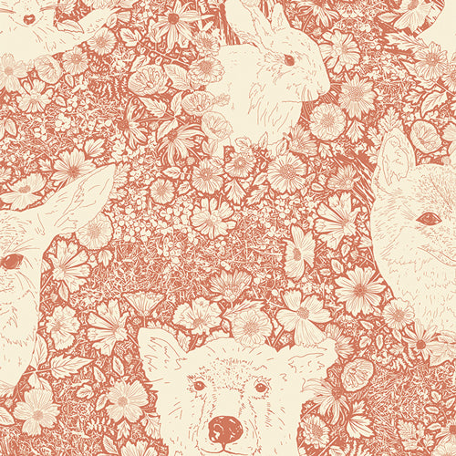 Wandering Three - The Season of Tribute Roots of Nature by Art Gallery Fabrics