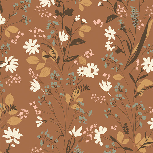 Nature Walk Three - The Season of Tribute Roots of Nature by Art Gallery Fabrics
