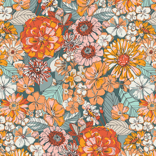 Fleuron Six - The Season of Tribute Listen to Your Heart by Art Gallery Fabrics