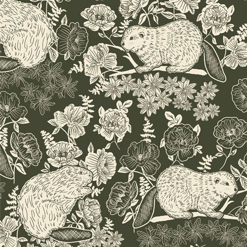 Beaver &amp; Bloom Sycamore - Wild Forgotten by Art Gallery Fabrics