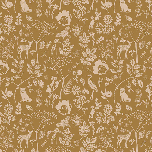 Flora and Fauna Treasured - Willow by Art Gallery Fabrics