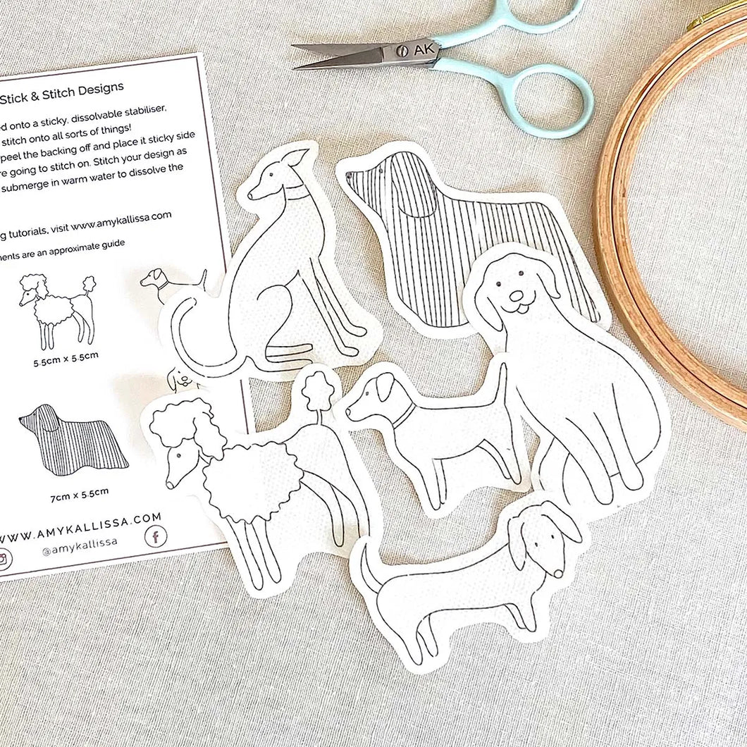 Woof Pack Stick & Stitch Packs - Amy Kallissa