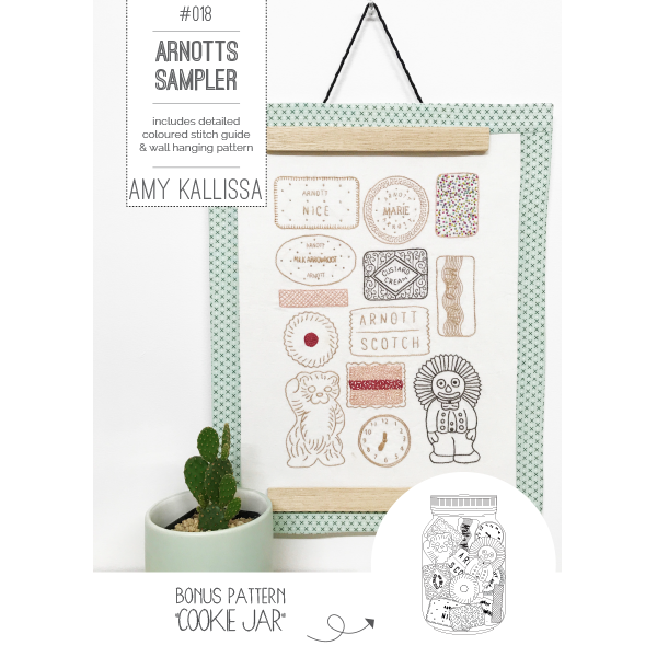 Arnotts Sampler Pattern - Amy Kallissa