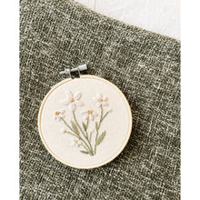 Load image into Gallery viewer, Wild Daisy Embroidery Kit - Mindful Mantra Embroidery
